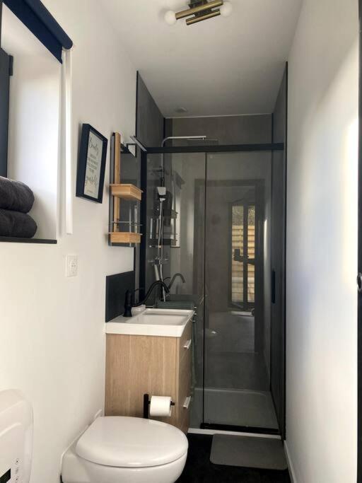Entre Ville Et Campagne Appartement Cosy Avec Parking Et Terrasse Wood Coutiches Exterior photo